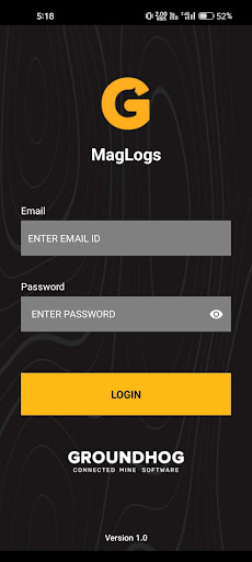 Android application MagLogs screenshort