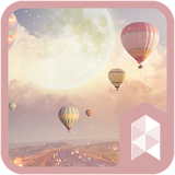 Air Balloon dream Travel Launcher theme icon
