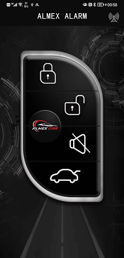 Android application ALMEX ALARM screenshort