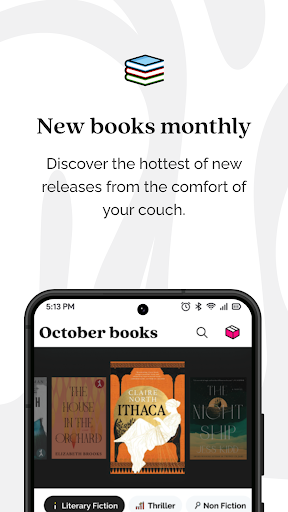 Android application Aardvark Book Club screenshort