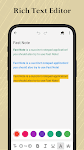 screenshot of Fast Note Lite - Notepad, Note