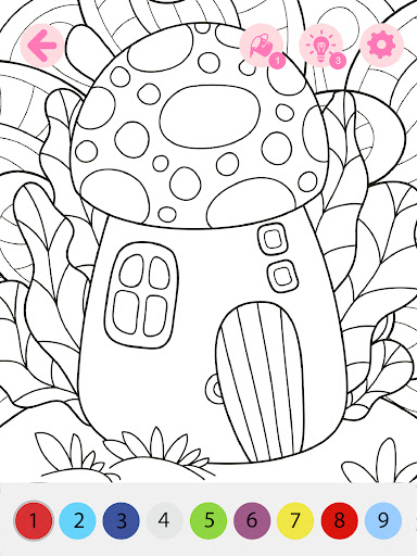 Kids Coloring Book by Numbers screenshot 9