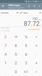 Universeller Einheitenwandler Bildschirmfoto