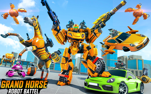 Horse Robot Transforming Game: Robot Car Game 2020 1.12 screenshots 5