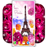 Paris Live Wallpaper ❤️ French Love Wallpapers icon