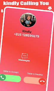 Kindly Keyin Fake Call Video
