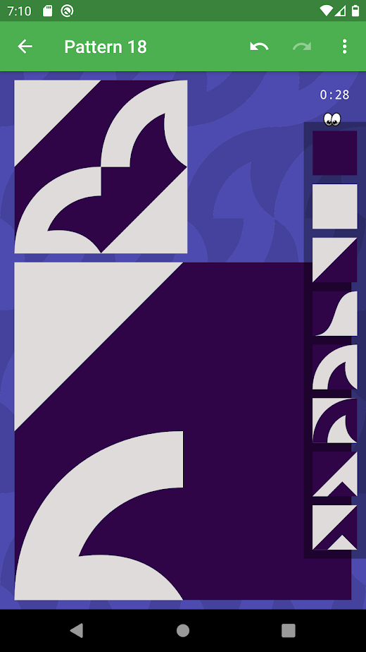 Android application Creative Patterns screenshot
