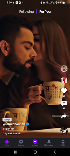 Kick Indias Short Video App Screen 2