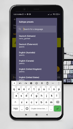 Android application Keyboard pro screenshort