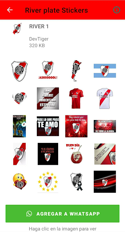 River Plate Stickers - 1.7 - (Android)