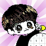 Cover Image of Download KPOP Army Pixel Art  APK
