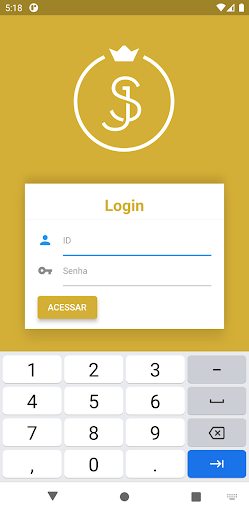 Android application S&J Folheados Revendedora screenshort