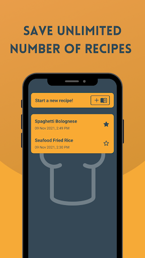 Android application Recipe Book screenshort