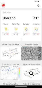 Weather South Tyrol Screenshot