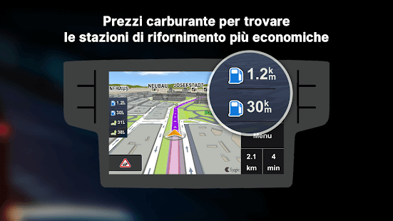 Sygic Car Connected Navigazion Screenshot