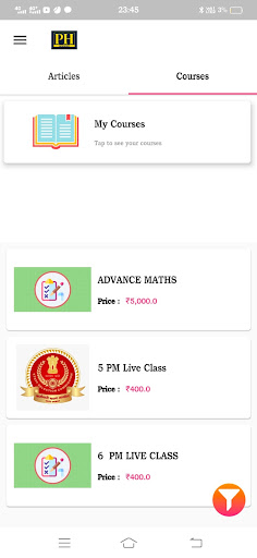 Praveen Hub Academy Screen 3