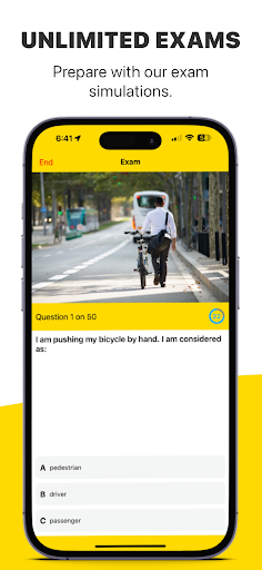 Screenshot of Belgium Driving Test 2025