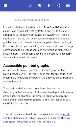Set theory Screen 2