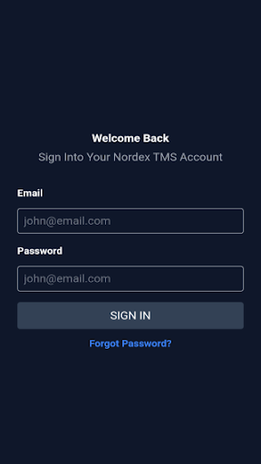 Nordex TMS Screen 2