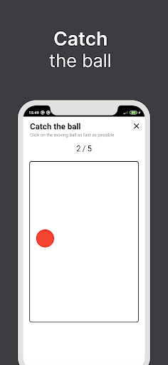 Reaction training Screen 2