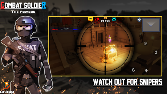 Combat Soldier – The Polygon 0.30 Apk + Mod 5