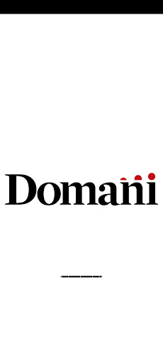 Android application Domani screenshort