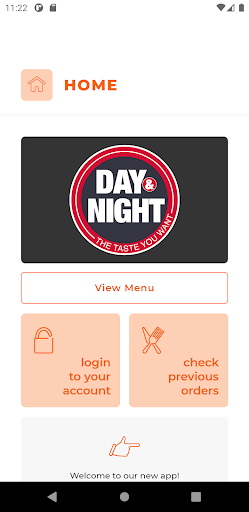 Android application Pizza Day & Night screenshort