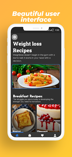 Screenshot of Weight loss Recipes (Offline)