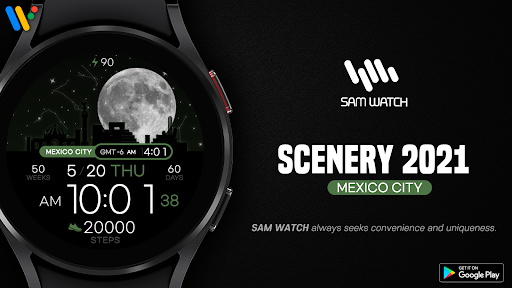 Android application SamWatch Scenery 2021 Mexico screenshort
