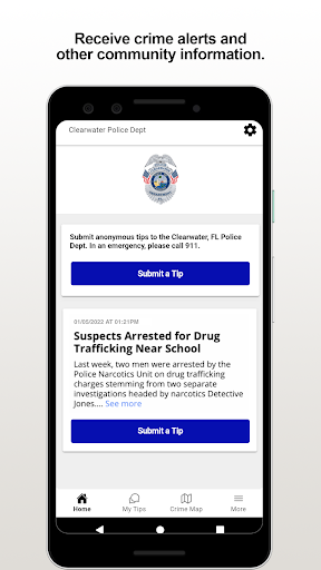 Android application Clearwater PD screenshort