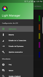 Light Manager 2 - LED Settings Screenshot