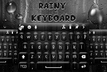Rainy Keyboard Theme Unknown