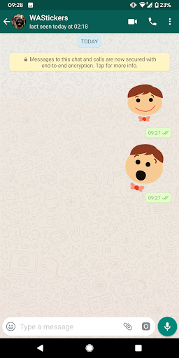 Emoji stickers for WhatsApp Screen 2