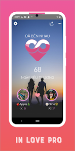 Inlove Pro - Dem Ngay Yeu - Đế - Ứng Dụng Trên Google Play