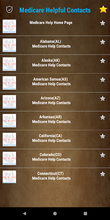 Helpful Contacts for Medicare - 1.0 - (Android)