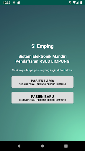 Si Emping RSUD Limpung Screen 2