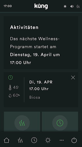 Android application Küng Sauna screenshort