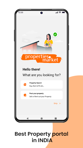 Android application properties.market Sell & Rent screenshort