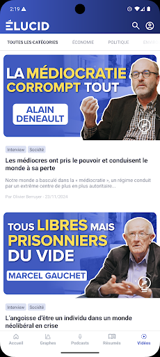 Elucid, média indépendant screenshot 4