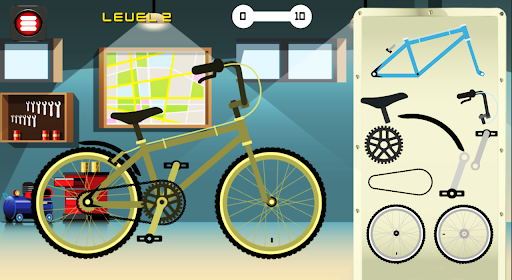 Animated Puzzles bike Screen 3