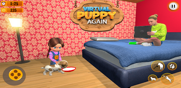 Virtual Pet Family Dog Game 3D apkdebit screenshots 3