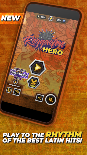 Android application Reggaeton - Guitar Hero Game screenshort
