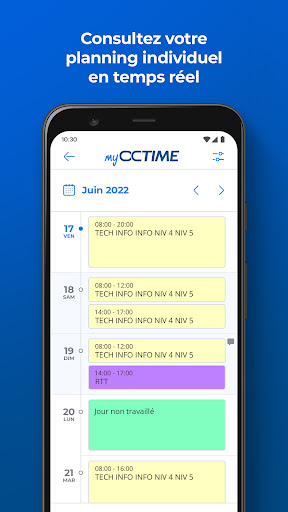 myOCTIME Screen 3