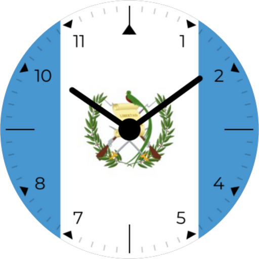 Guatemala Analog Watch Face logo