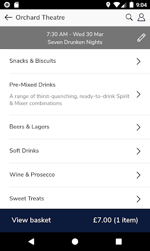 Orchard Theatre Bars Screen 2