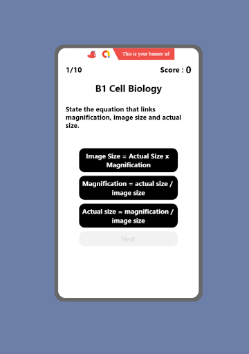 GCSE Biology Revision AQA Screen 2