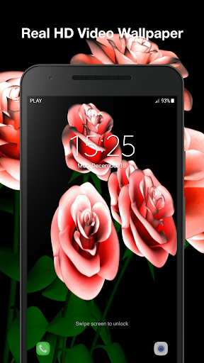 Roses Live Wallpaper Pro Screen 3