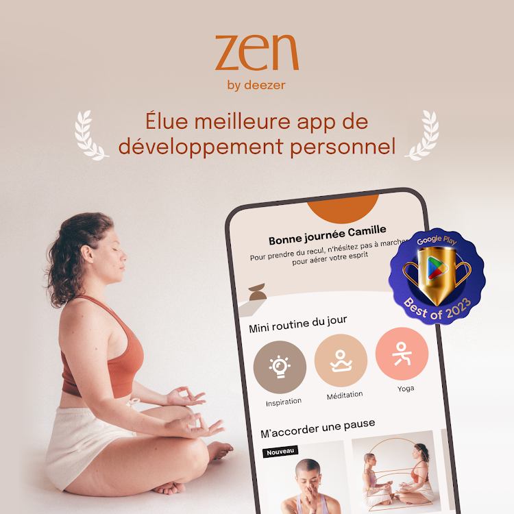 Zen by deezer - Sommeil, Yoga - 2.22.0 - (Android)