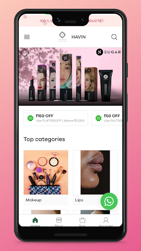 Havin -Shop Now Screen 2