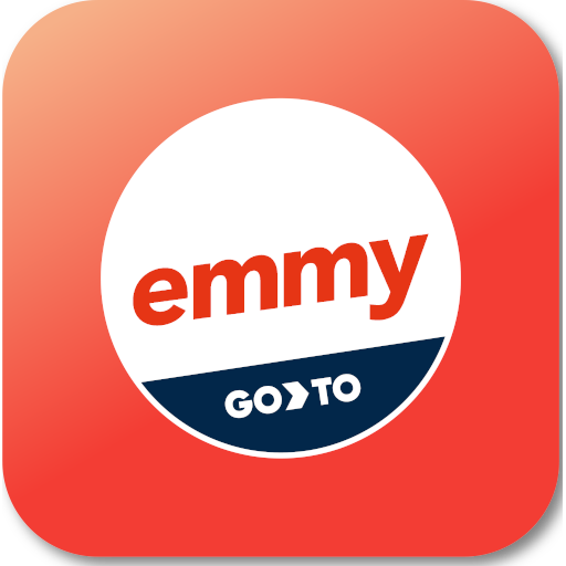 emmy: electric moped sharing logo